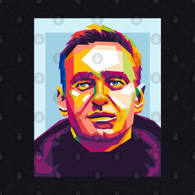 Alexei Navalny by cool pop art house